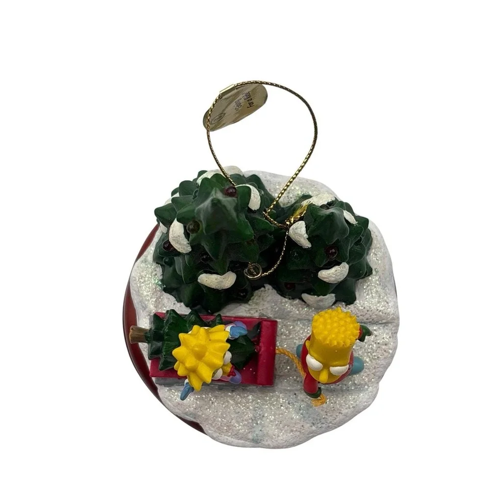 The Simpsons Bradford Christmas Ornament Illuminated 